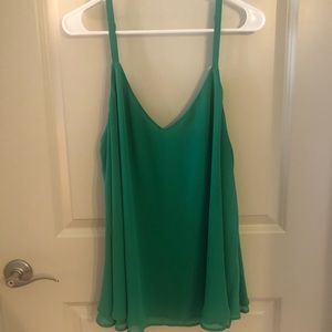 Green Torrid Size 2 Blouse